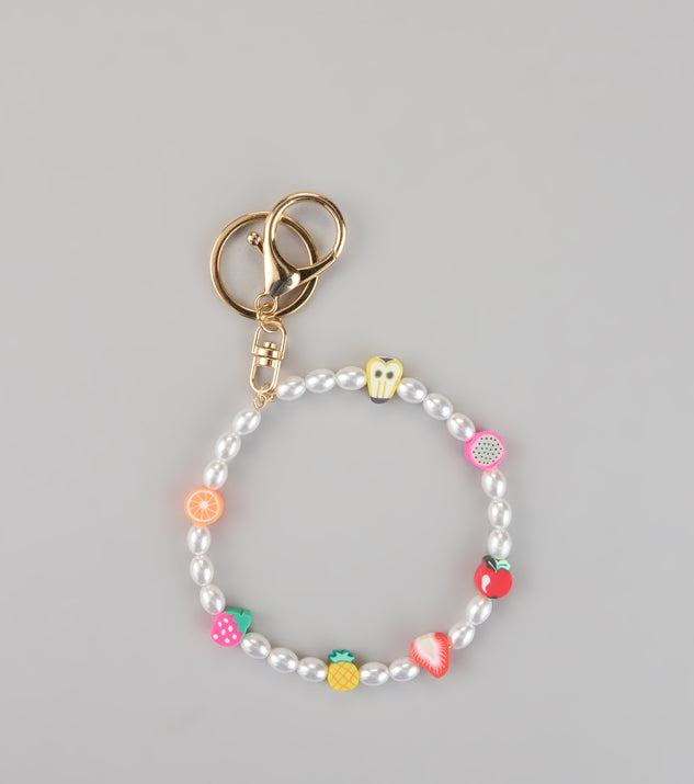Windsor Fruity Crush Pearl Wristlet Keychain