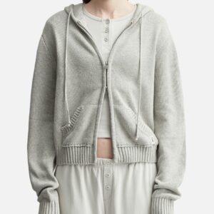 Glowny G Classic Knit Zip Up G Classic Knit Zip Up