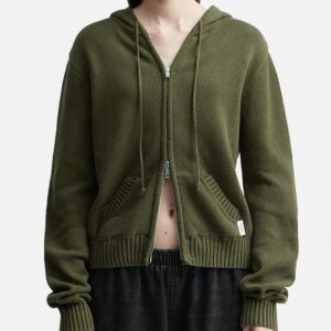 Glowny G Classic Knit Zip Up G Classic Knit Zip Up