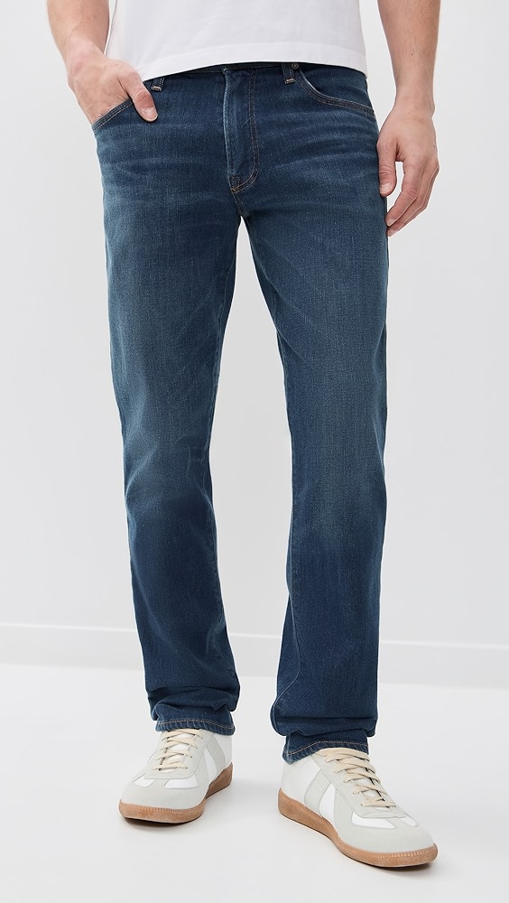 Citizens of Humanity Gage Cashmere Denim Slim Straight Jeans