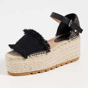 Stella McCartney Gaia Jacquard Webbing And Alter Mat Espadrilles