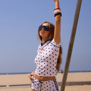 Windsor Game Day Crush Polka Dot Hot Shorts Game Day Crush Polka Dot Hot Shorts
