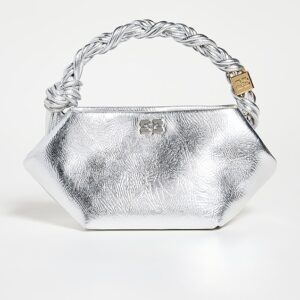 Ganni Bou Bag Mini Silver