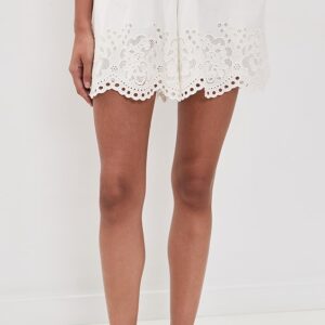 Sea Gardener Embellished Shorts