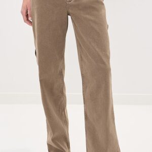 Tibi Garment Wash Stretch Twill Slouchy Carpenter Jeans Garment Wash Stretch Twill Slouchy Carpenter Jeans