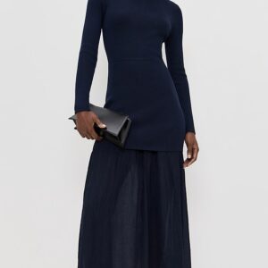 Gemma Mix-Media Dress