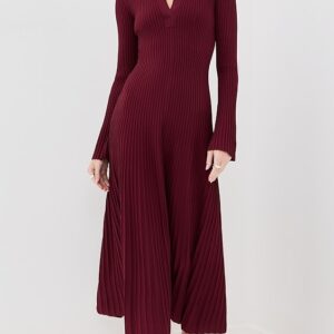 SIMKHAI Genna Midi Dress