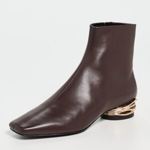 SIMKHAI Gia Leather Ankle Boots