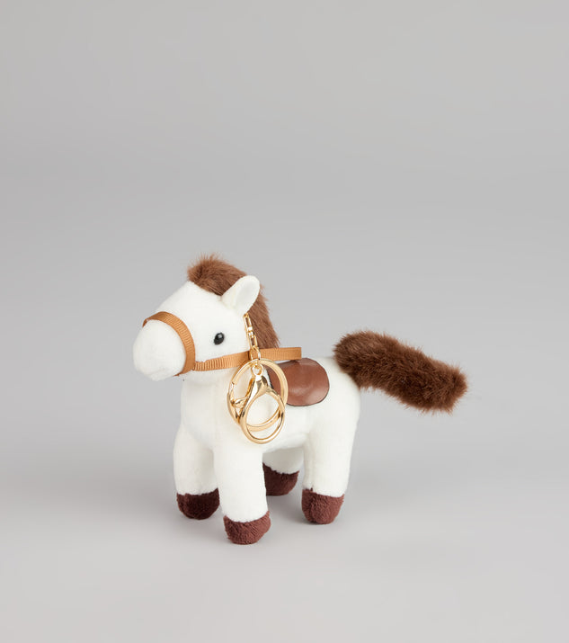 Windsor Giddy Up Plush Horse Keychain