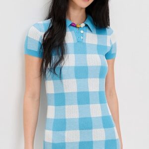 Guest in Residence Gingham Polo Dress Gingham Polo Dress