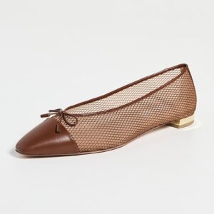 Aquazzura Gioia Mesh Flats
