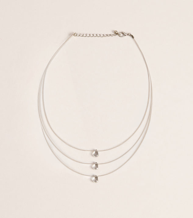 Windsor Glass Glow Triple Strand Necklace