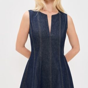 Tanya Taylor Glenda Denim Dress