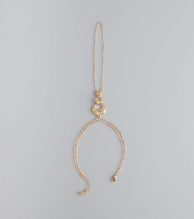 Windsor Glow Getter Statement Hand Chain