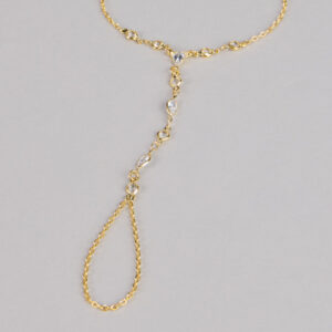 Glow in Motion Rhinestone Hand Chain