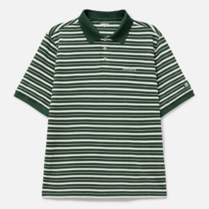 Goat Pique Polo Stripe