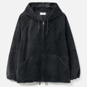 HERILL Goat Suede Hooded Jacket