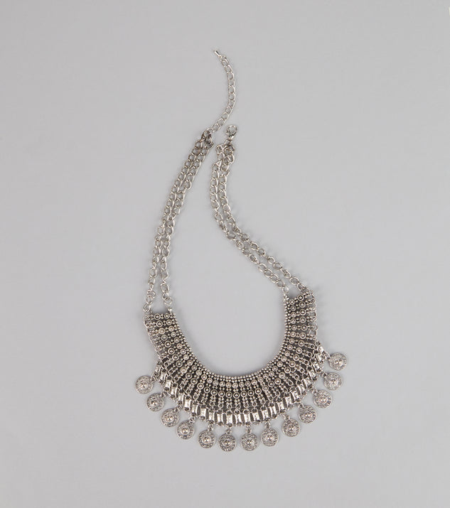 Windsor Goddess Energy Coin Collar Necklace