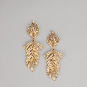 Windsor Golden Hour Drama Leaf Earrings Golden Hour Drama Leaf Earrings