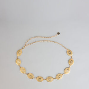 Golden Hour Muse Concho Chain Belt