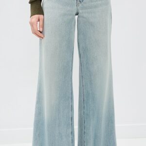 Good American Good Waist Palazzo Jeans