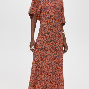 Eywasouls Malibu Grace Silk Dress