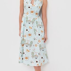 Bailey Rose Graphic Midi Dress