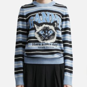 Graphic Wool Jumper
