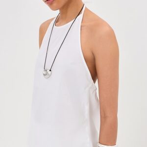 LE BOP Greer Poplin Top