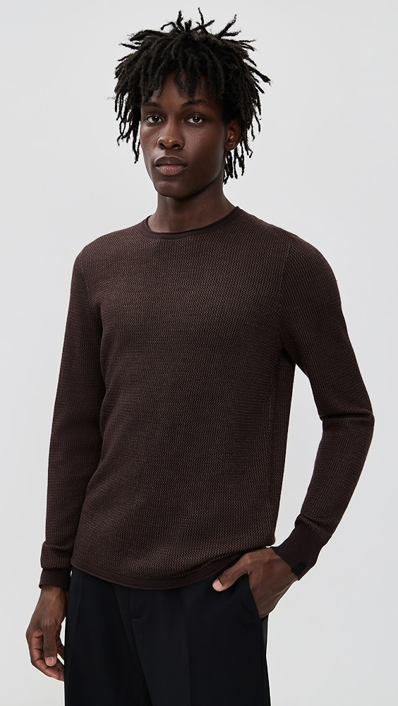 rag & bone Gregory Merino Long Sleeve Crew