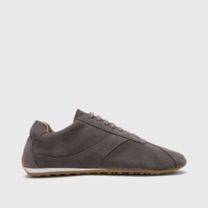 Grey Suede Unlined Sneaker