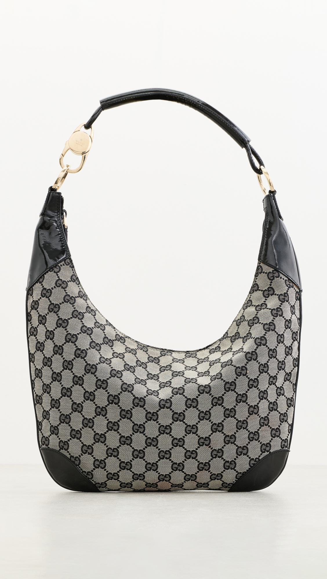 What Goes Around Comes Around Gucci Canvas Hobo Bag