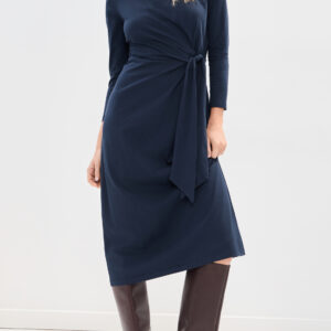 LE BOP Gwen Long Sleeve Midi Dress