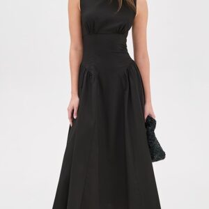 STAUD Gwen Midi Dress