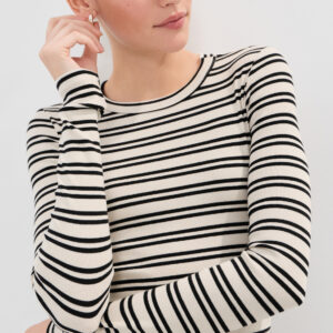 LE BOP Hadley Long Sleeve Cropped Tee