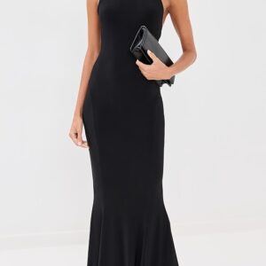 Halter Fishtail Gown