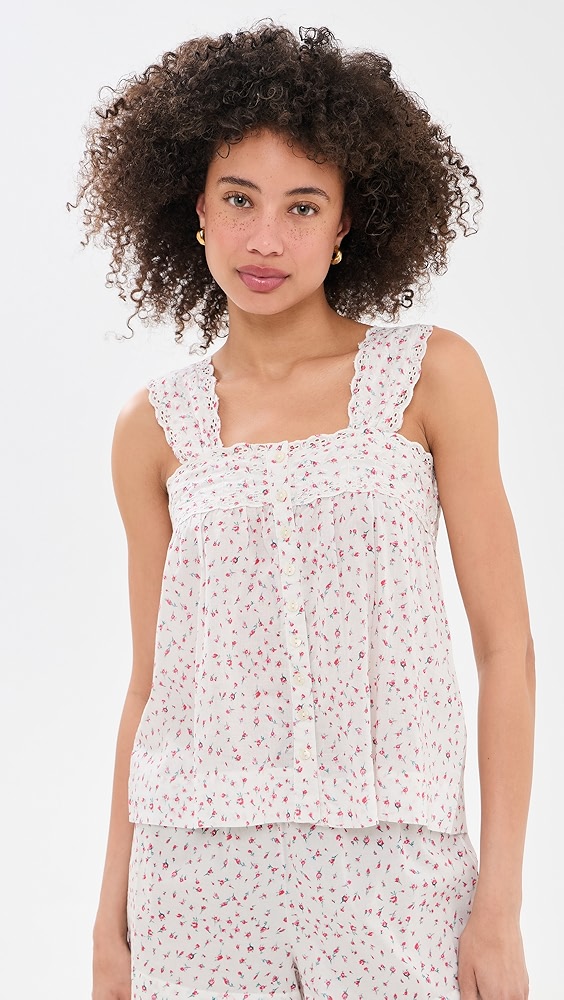 Damson Madder Harrietta Button Through Cami