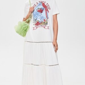 FARM Rio Have A Nice Trip Maxi Dress