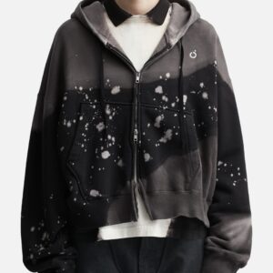 NÒMARHYTHM TEXTILE HBX Exclusive - Hand Dye Twist Parka HBX Exclusive - Hand Dye Twist Parka