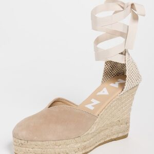 Manebi Heart Shaped Wedge Espadrilles Heart Shaped Wedge Espadrilles