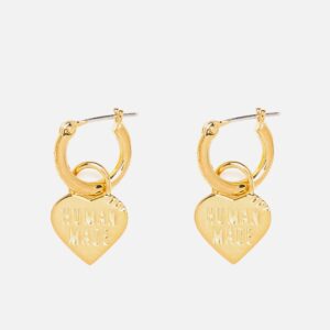 Human Made Heart Silver Earrings Heart Silver Earrings