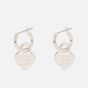 Human Made Heart Silver Earrings Heart Silver Earrings