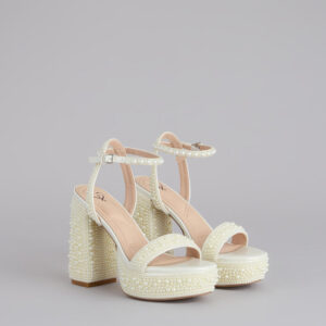 Here Comes The Glow Pearl Heels