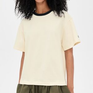 Sea Hester Solid Combo Tee Dress