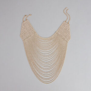 High Drama Cascade Rhinestone Choker