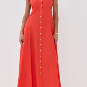 Rosie Assoulin High Garden Maxi Dress