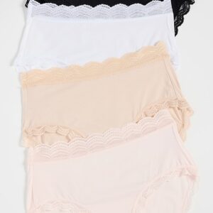 Stripe & Stare High Rise Knicker Four Pack High Rise Knicker Four Pack