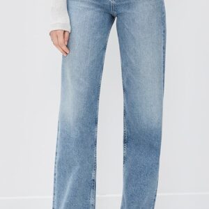 AGOLDE High Rise Wide Leg Ren Jeans