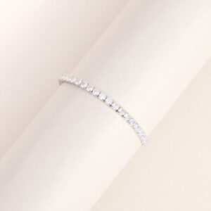 Windsor High Shine Rhinestone Tennis Slider Bracelet High Shine Rhinestone Tennis Slider Bracelet