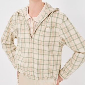 Acne Studios Hooded Check Jacket